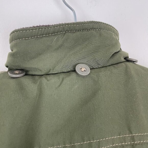 Greendog Baby Toddler  18 Month Olive Green Dino Jacket Coat Missing Good - Picture 7 of 7
